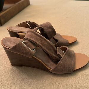 Rag & Bone Suede Wedge Sandals Size 9